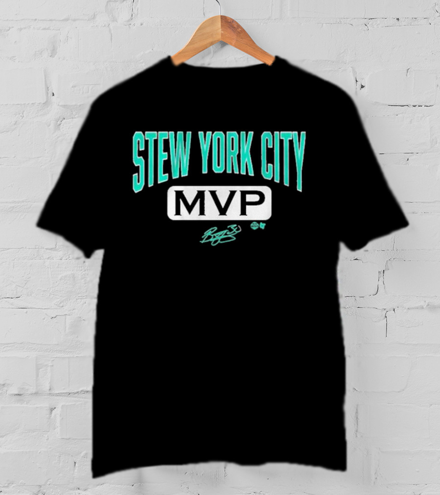 STEW YORK CITY MVP Breanna Stewart T-Shirt