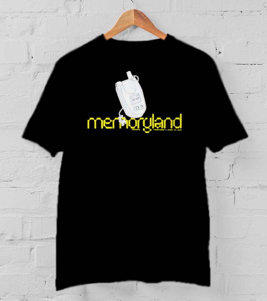 Memoryland Flip Goodbye Everything's Gonna Be Okay Retro Phone T-Shirt