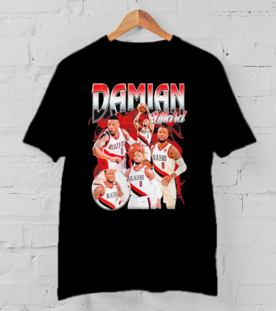 Damian Lillard Portland Blazers Basketball T-Shirt