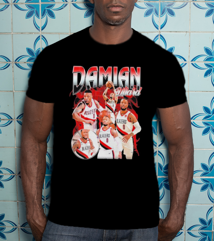 Damian Lillard Portland Blazers Basketball T-Shirt