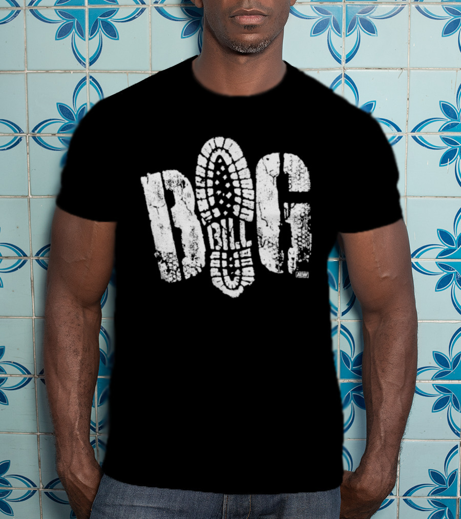 Big Bill AEW Boot Stomp Print T-Shirt