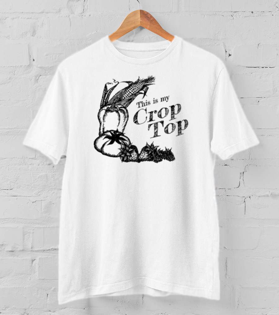 Hanif Abdurraqib This Is My Crop Top Vegetables And Fruits T-Shirt