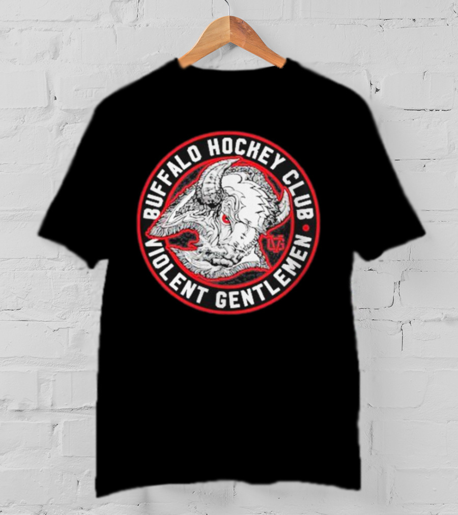 Buffalo Hockey Club Violent Gentlemen VGSkull T-Shirt