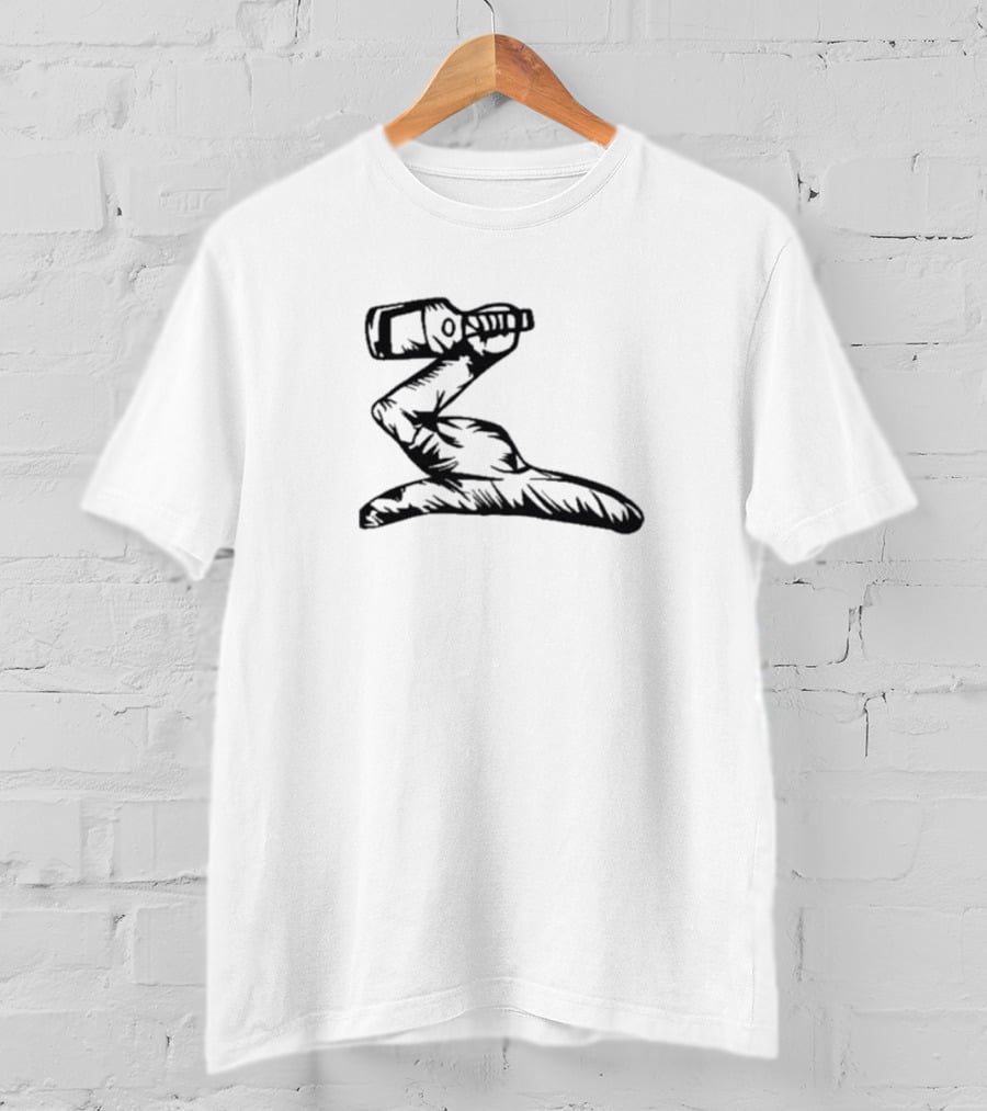 Henny Arm Bottle Holding Gesture T-Shirt