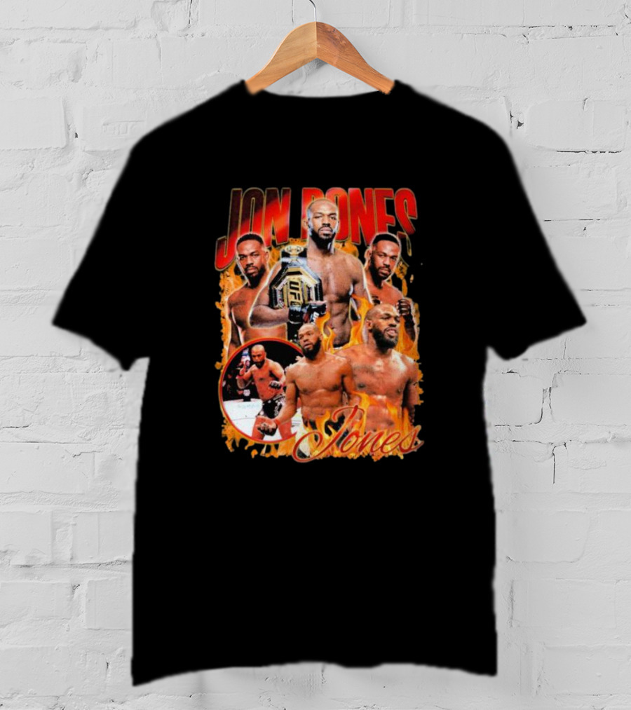 Jon Bones Jones UFC Champion Montage T-Shirt