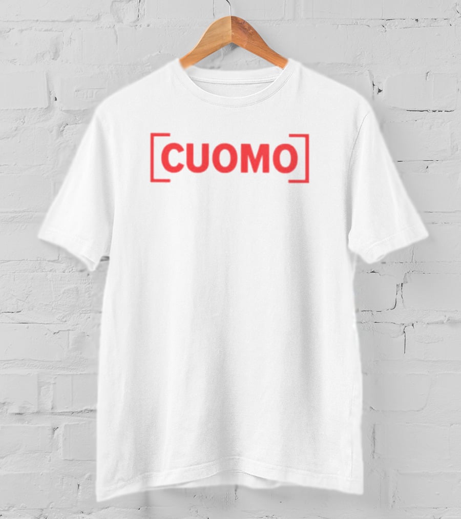 CUOMO NewsNation Red Block T-Shirt