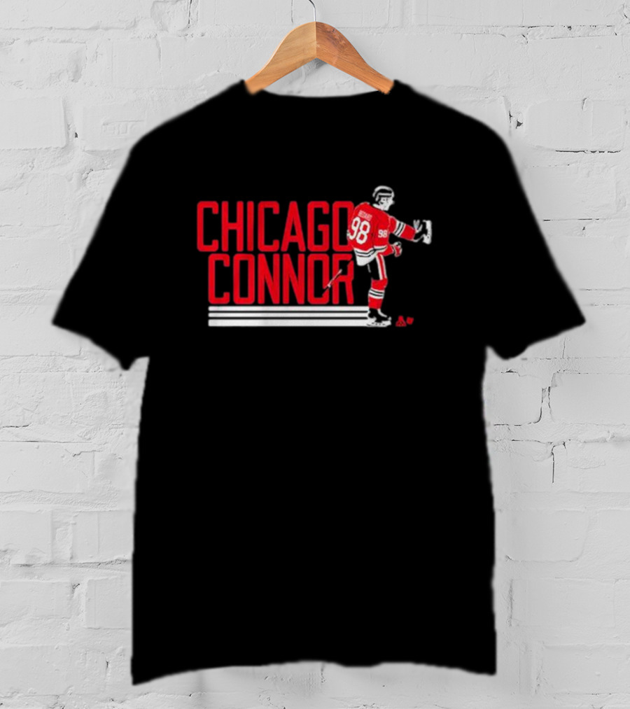Chicago Connor Bedard Hockey Player 98 T-Shirt