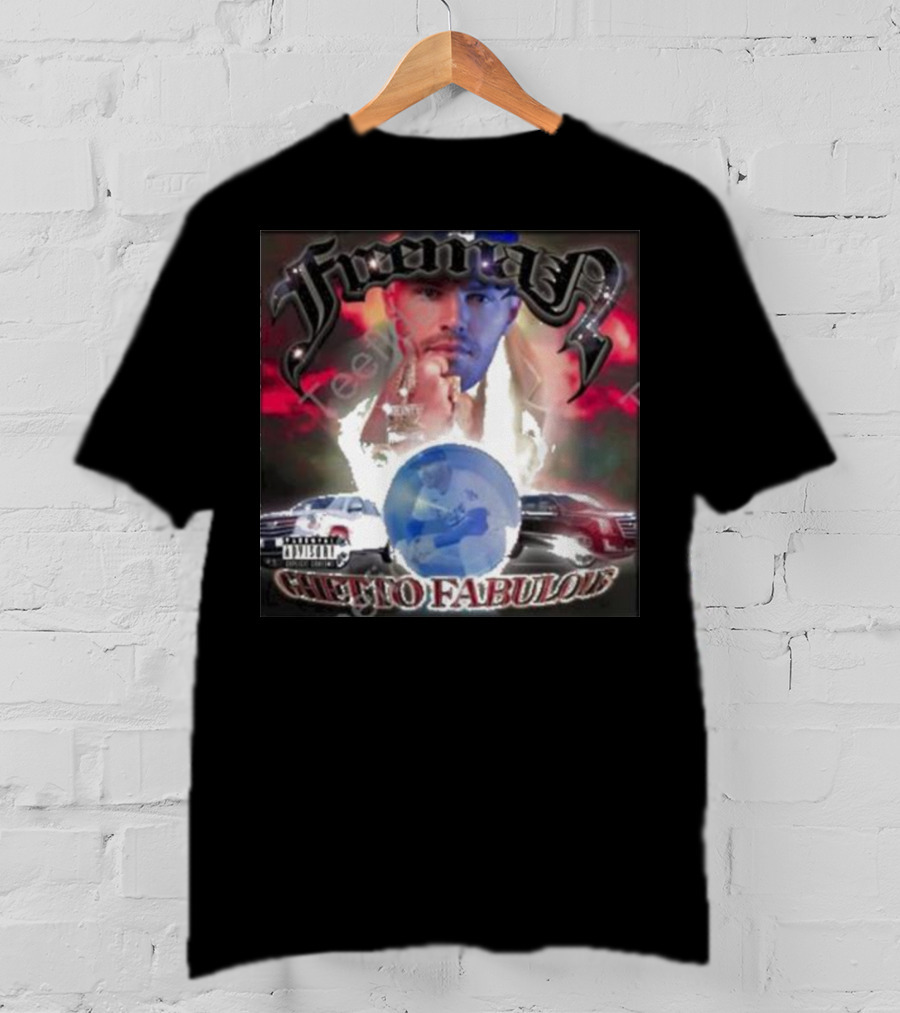 Freeman Ghetto Fabulous With Cars T-Shirt