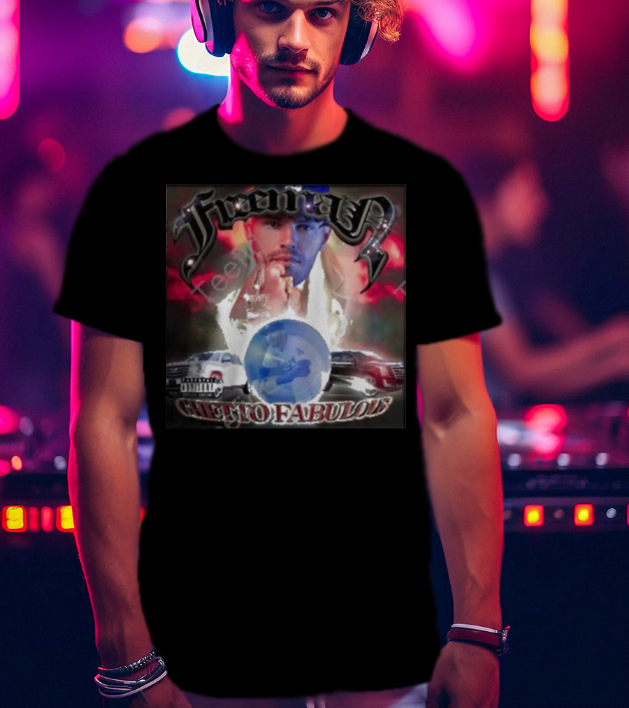 Freeman Ghetto Fabulous With Cars T-Shirt