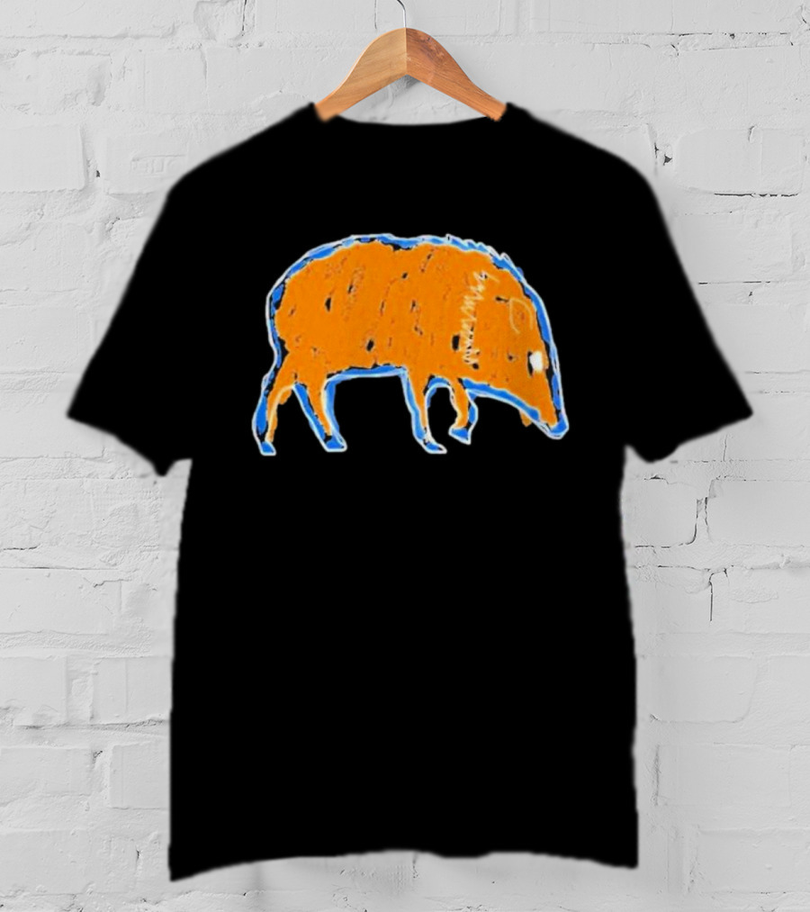 For All The Hogs Orange Boar T-Shirt