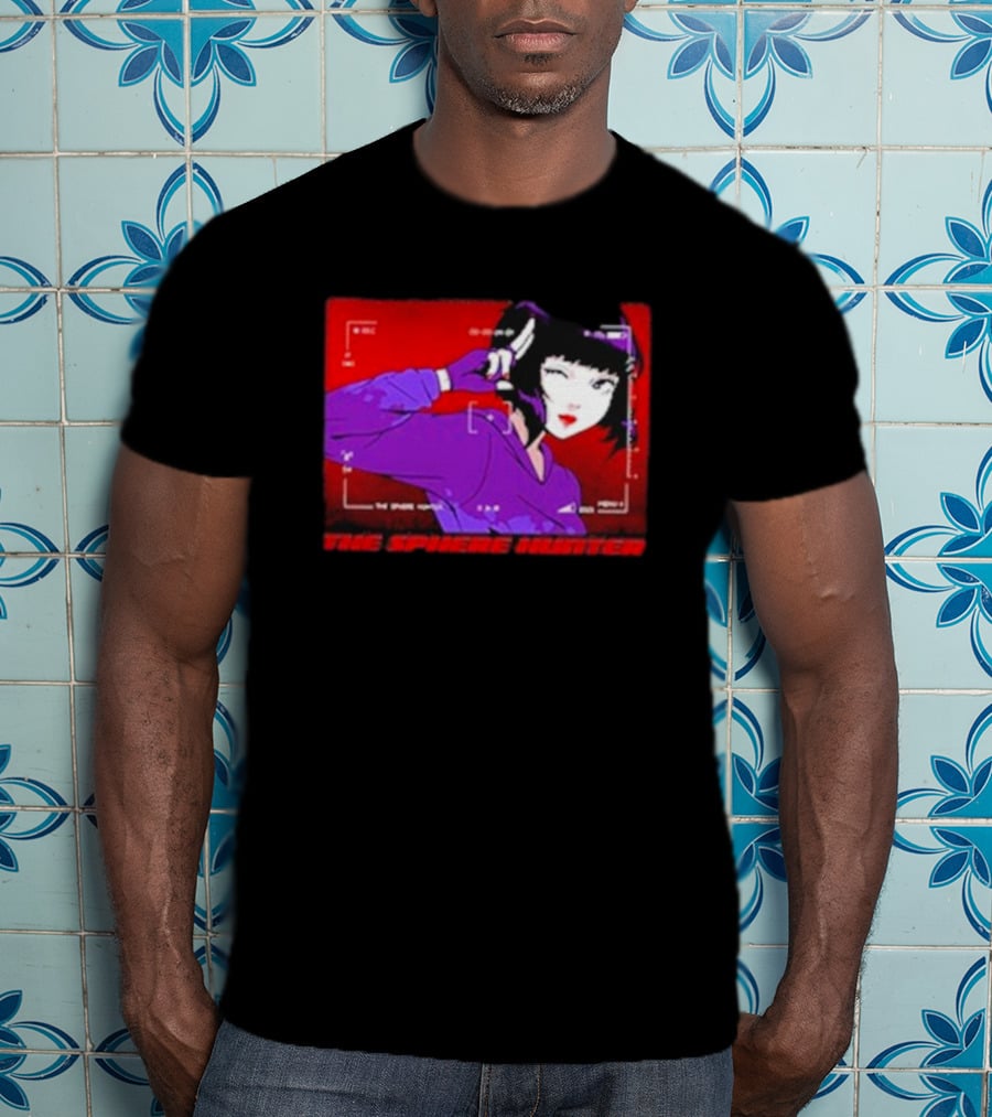 Sukebannyc Anime Style The Sphere Hunter Cyber T-Shirt