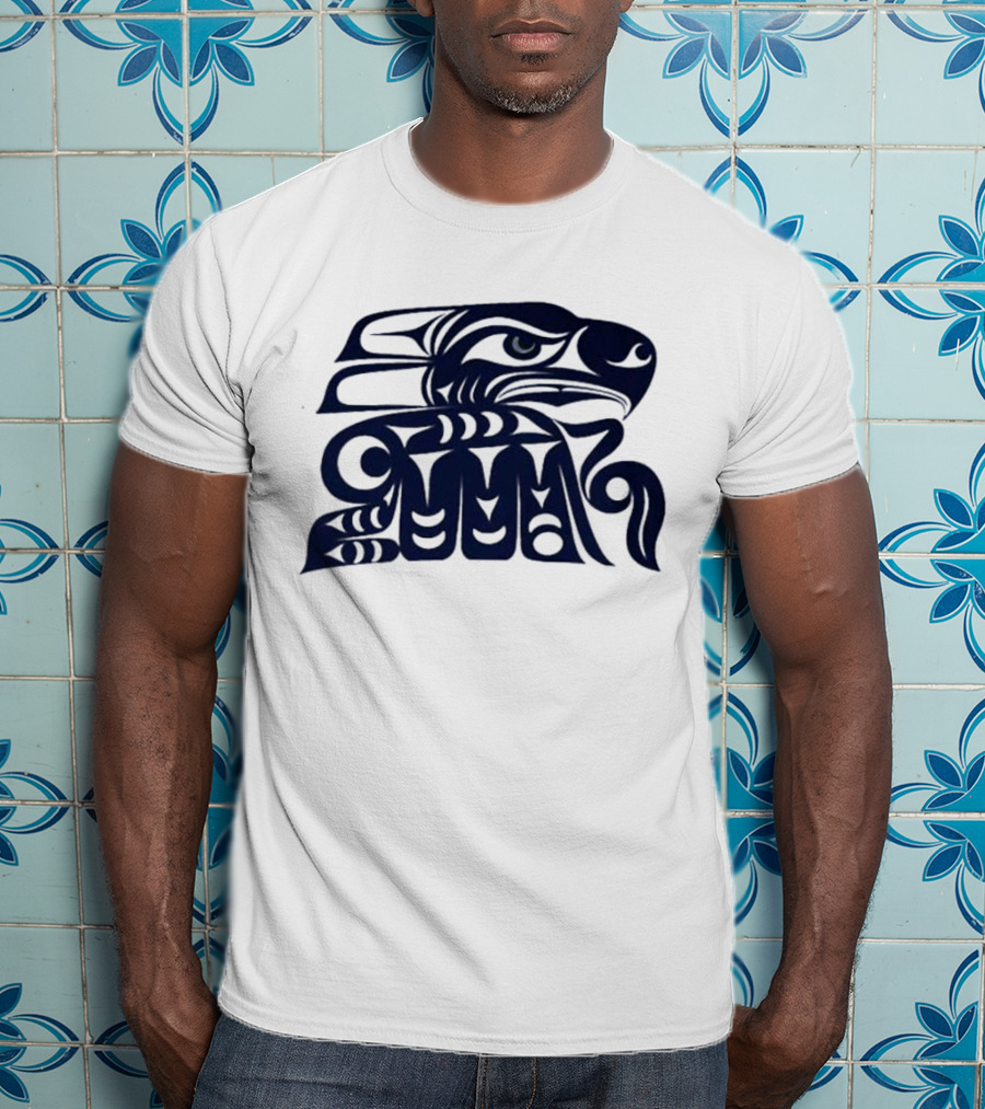 Muckleshoot Indian Tribe Seahawks Tribal T-Shirt
