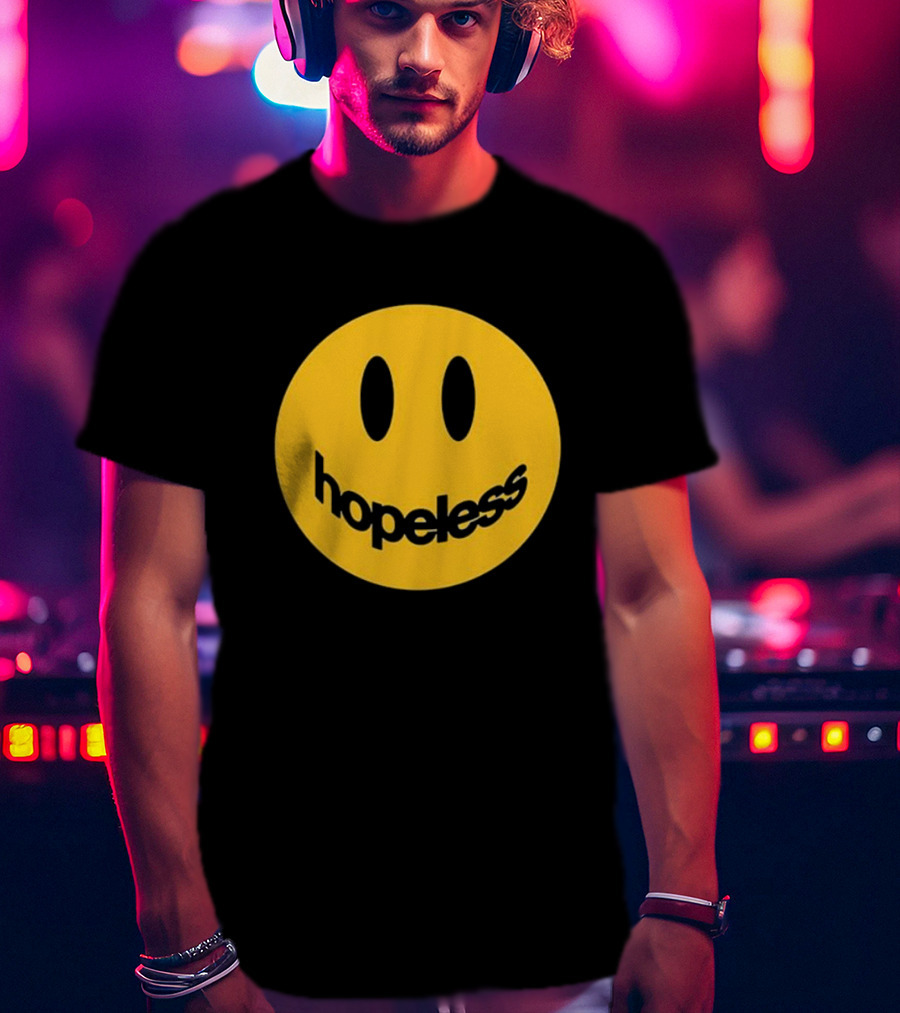 Hopeless Yellow Smiley Face T-Shirt
