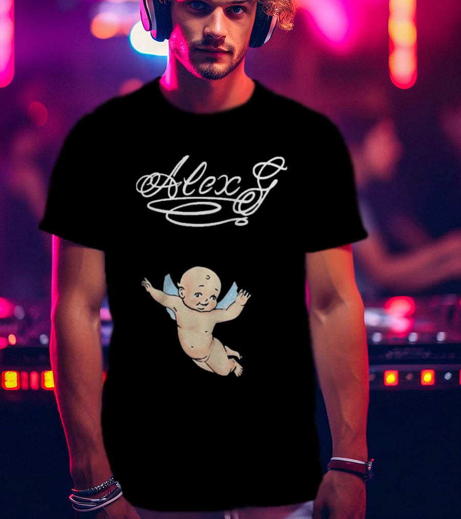 Alex G Angel Cherub Flying T-Shirt