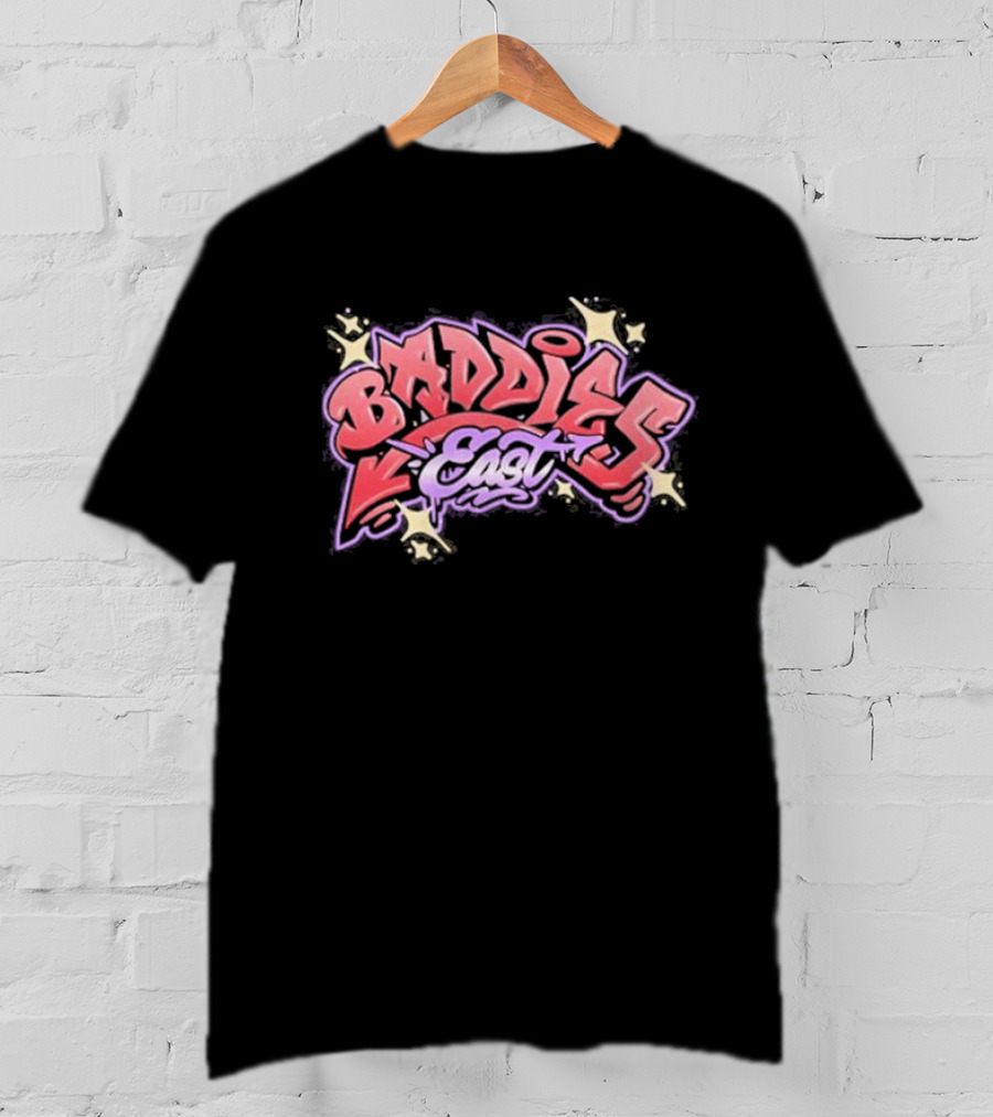 Baddies East Graffiti Stars T-Shirt