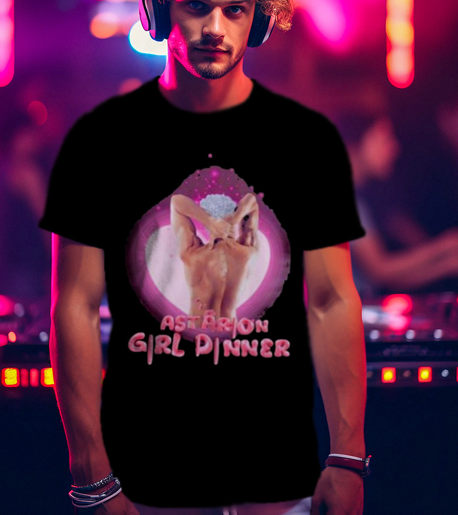 Astarion Girl Dinner Baldur’s Gate Game Character Back Pose T-Shirt