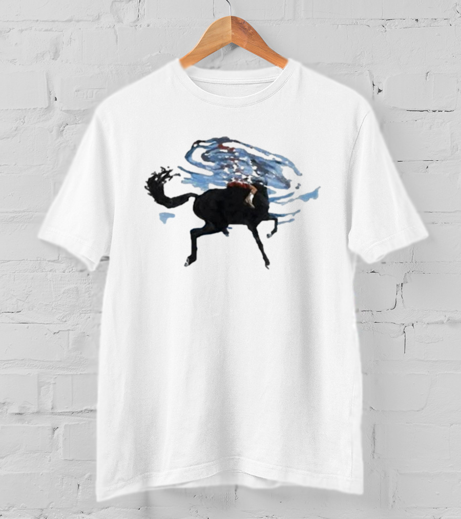 Badbunny Horse Underwater Scene T-Shirt