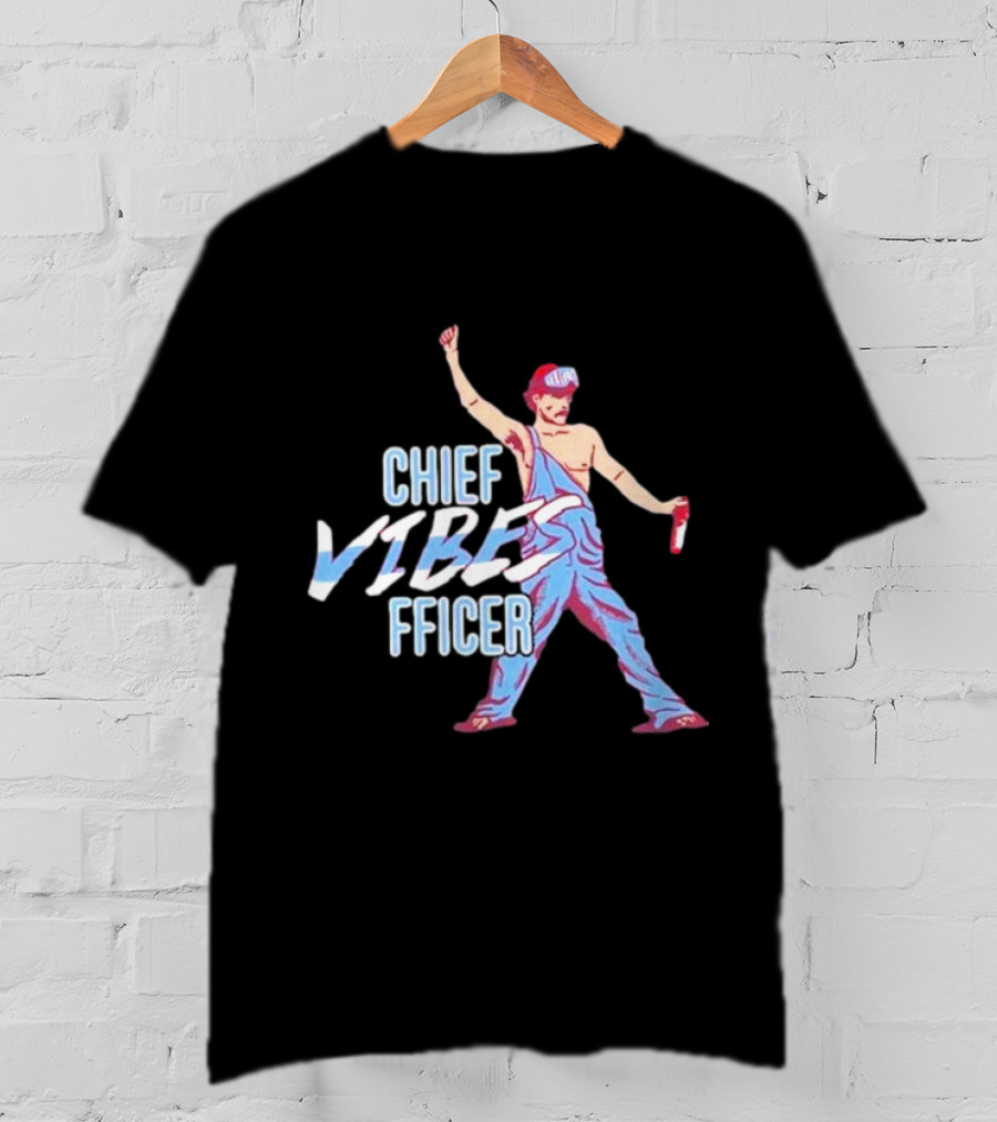 Chief Vibes Officer Fun Party Dance Pose T-Shirt