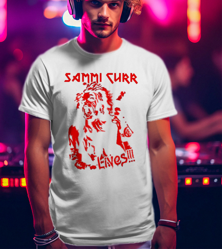 Sammi Curr Lives Heavy Metal Horror T-Shirt
