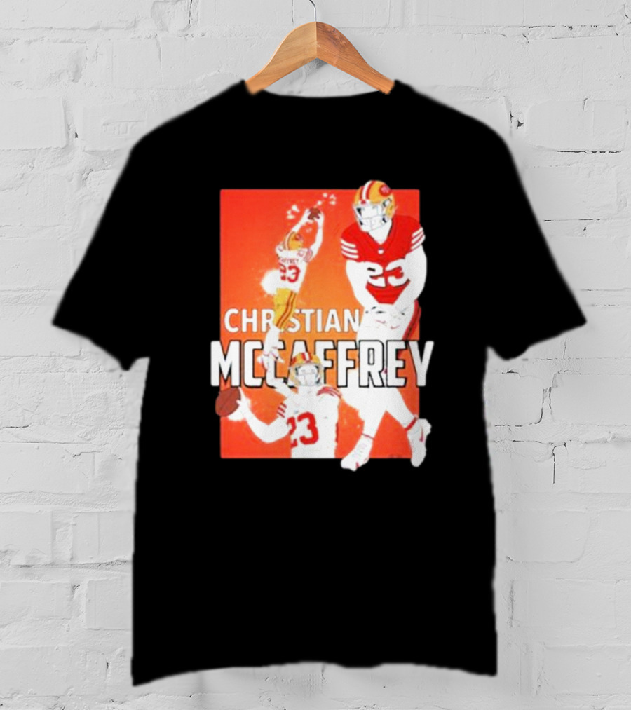 Christian McCaffrey 23 Football Highlights T-Shirt