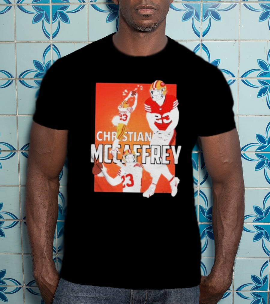 Christian McCaffrey 23 Football Highlights T-Shirt