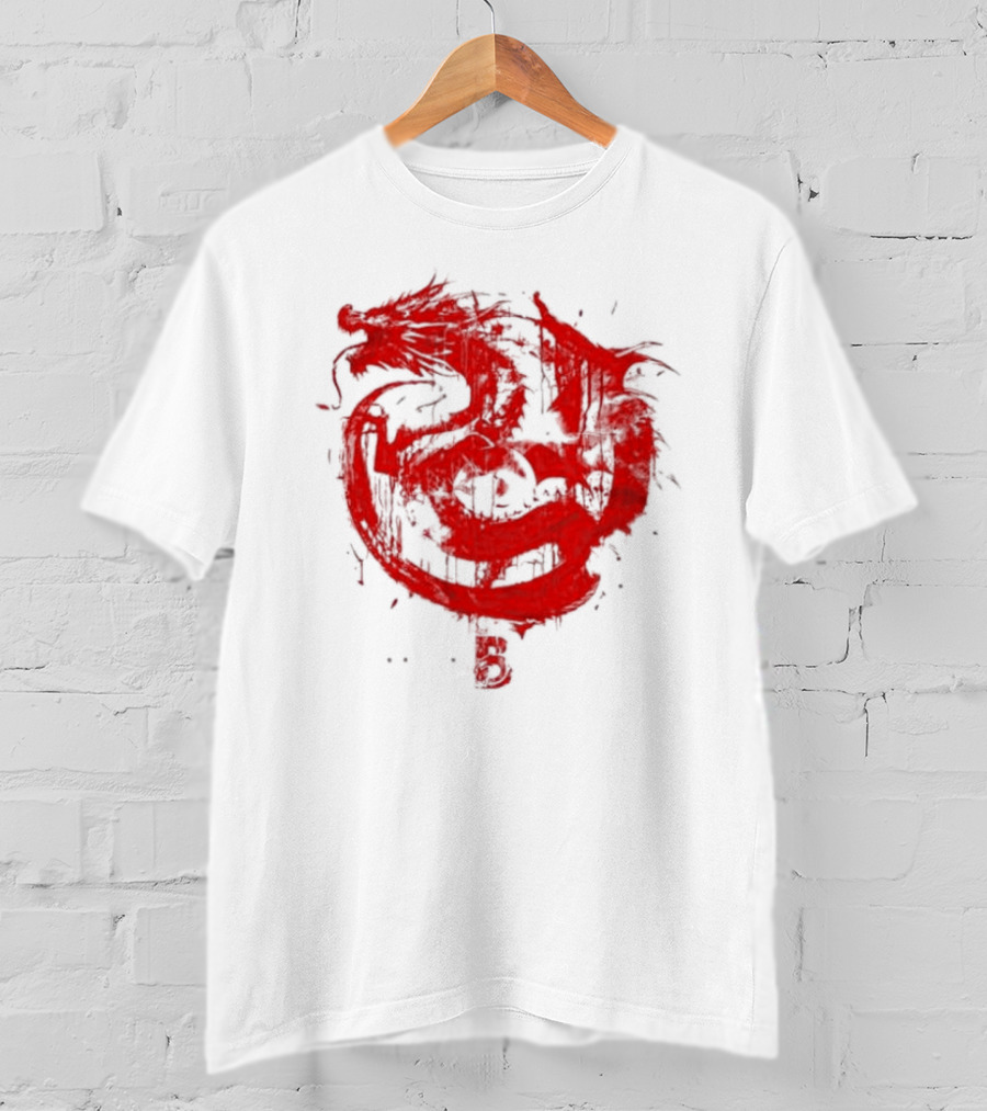 Bryan Danielson Crimson Dragon Red T-Shirt