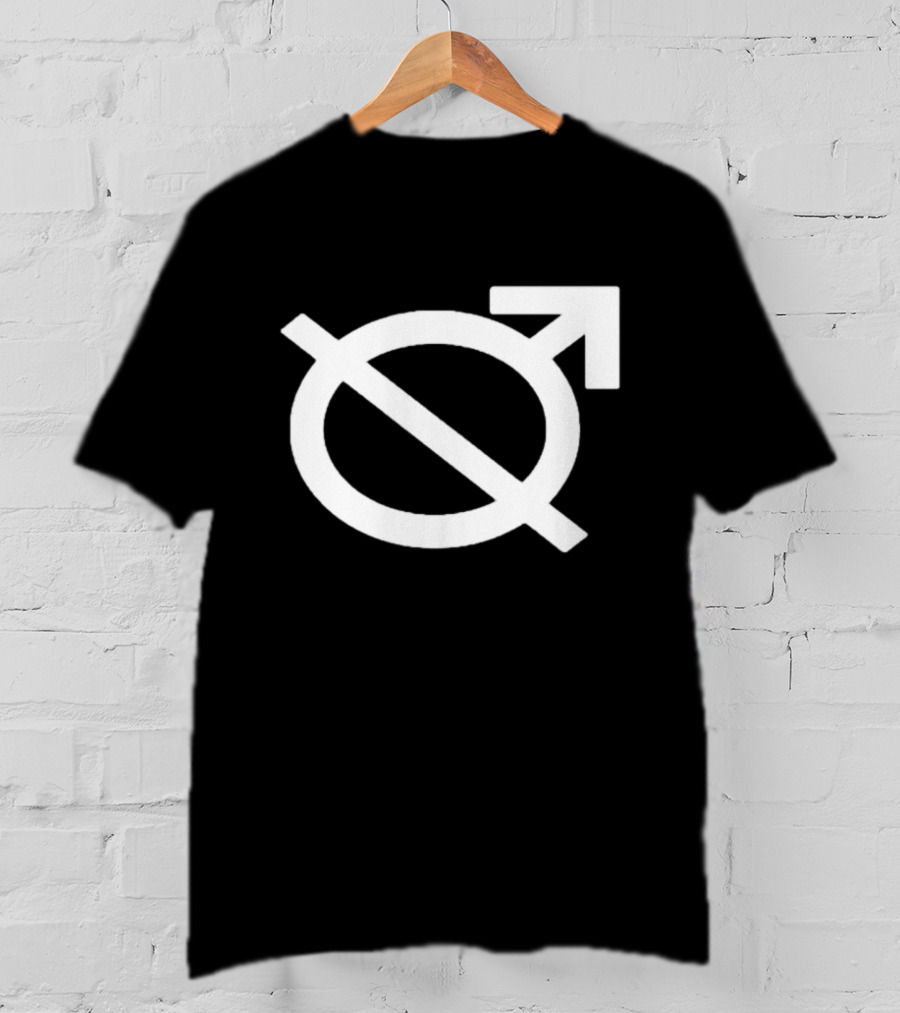 Hitsuji Goods Merch The VHS Doggy Mars Symbol Circle Arrow T-Shirt