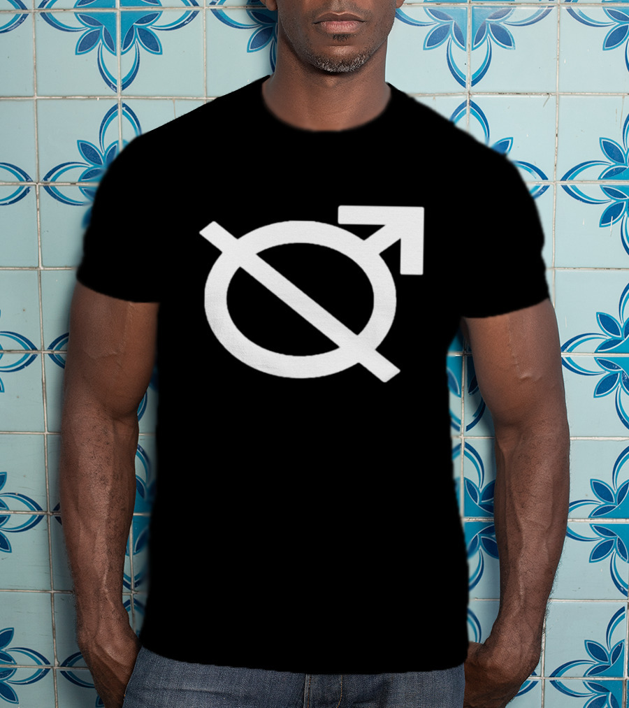 Hitsuji Goods Merch The VHS Doggy Mars Symbol Circle Arrow T-Shirt