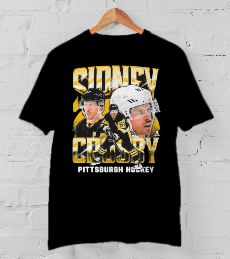 Sidney Crosby Pittsburgh Hockey Vintage 87 T-Shirt