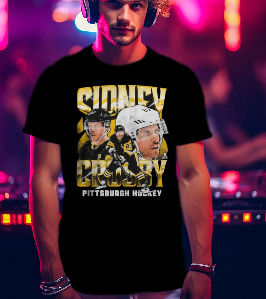 Sidney Crosby Pittsburgh Hockey Vintage 87 T-Shirt