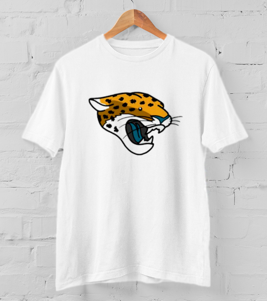 Jacksonville Jaguars Corndoggylol Jaguar Head T-Shirt