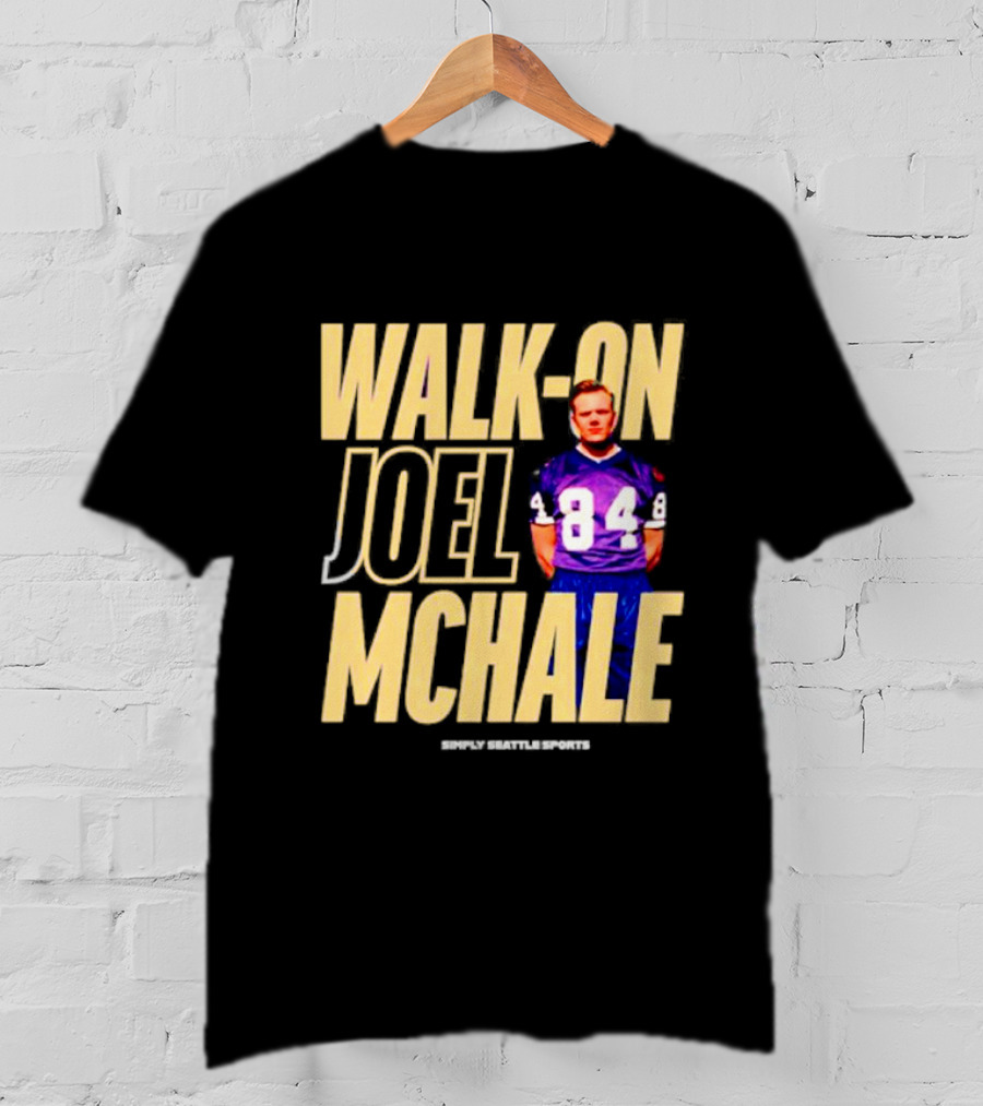 Simply Seattle Sports Joel McHale Walk-On 84 Jersey T-Shirt