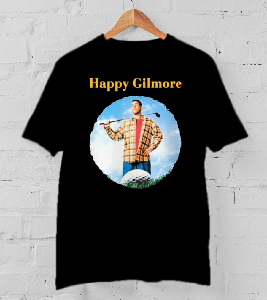 Happy Gilmore Golf Classic Plaid Shirt Pose T-Shirt