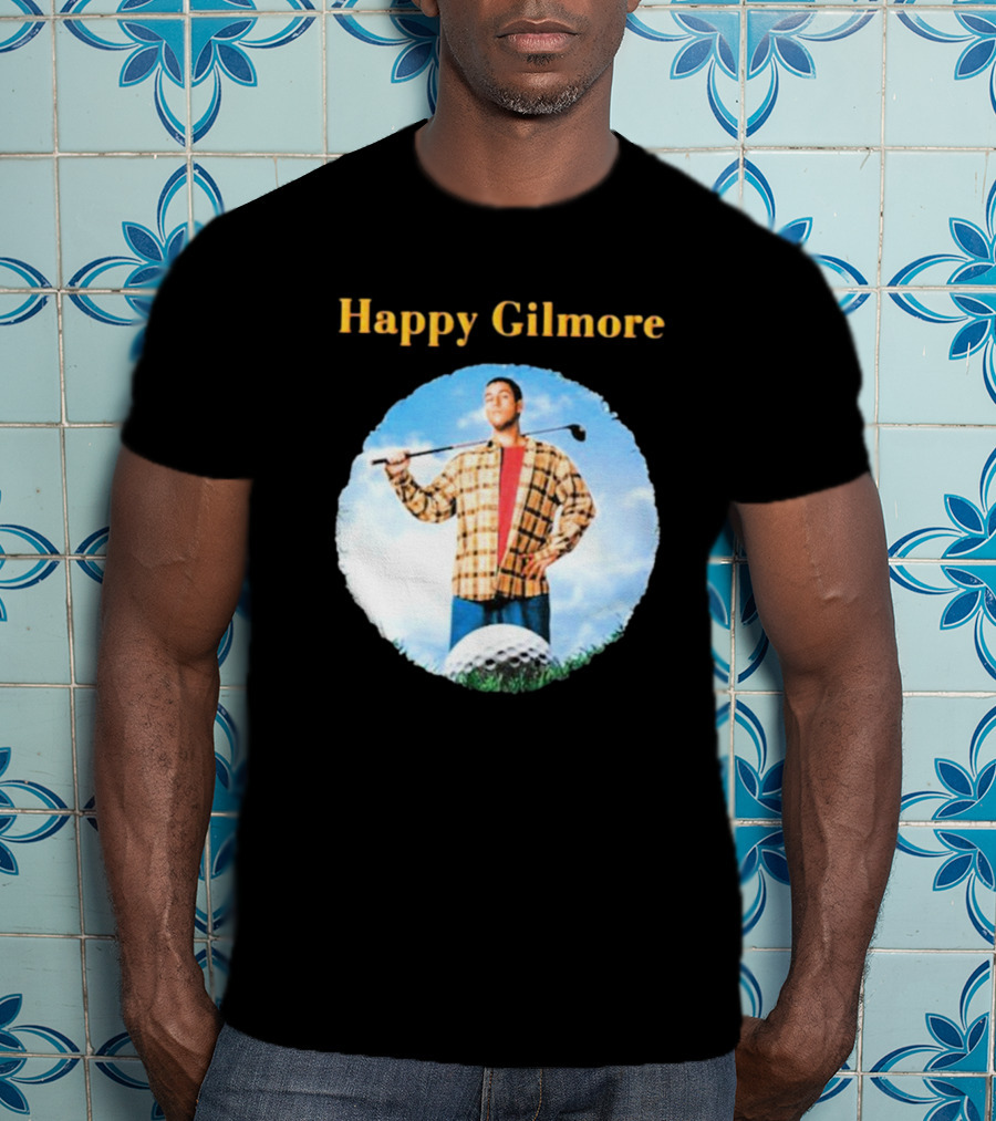 Happy Gilmore Golf Classic Plaid Shirt Pose T-Shirt