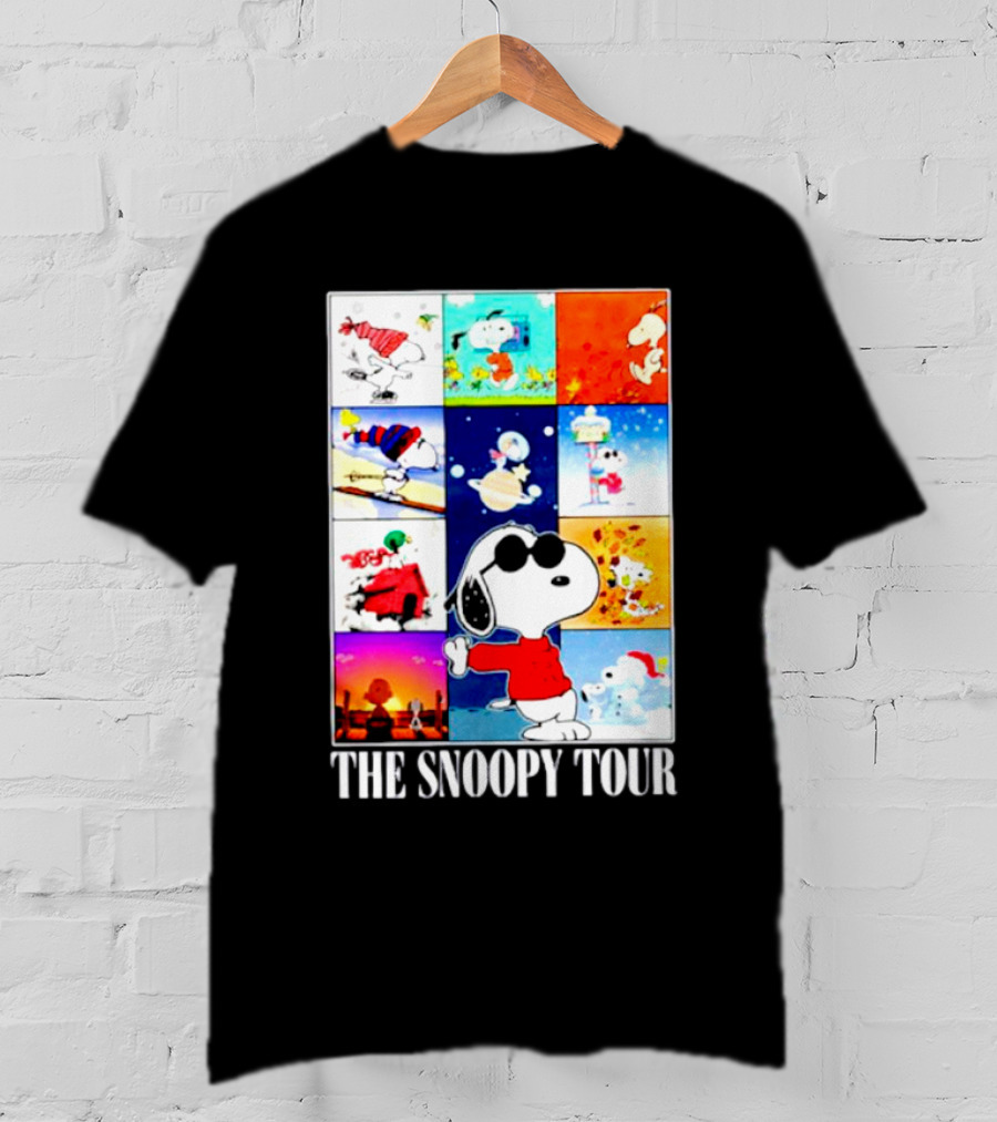 Peanuts Snoopy Autumn Seasons Tour T-Shirt