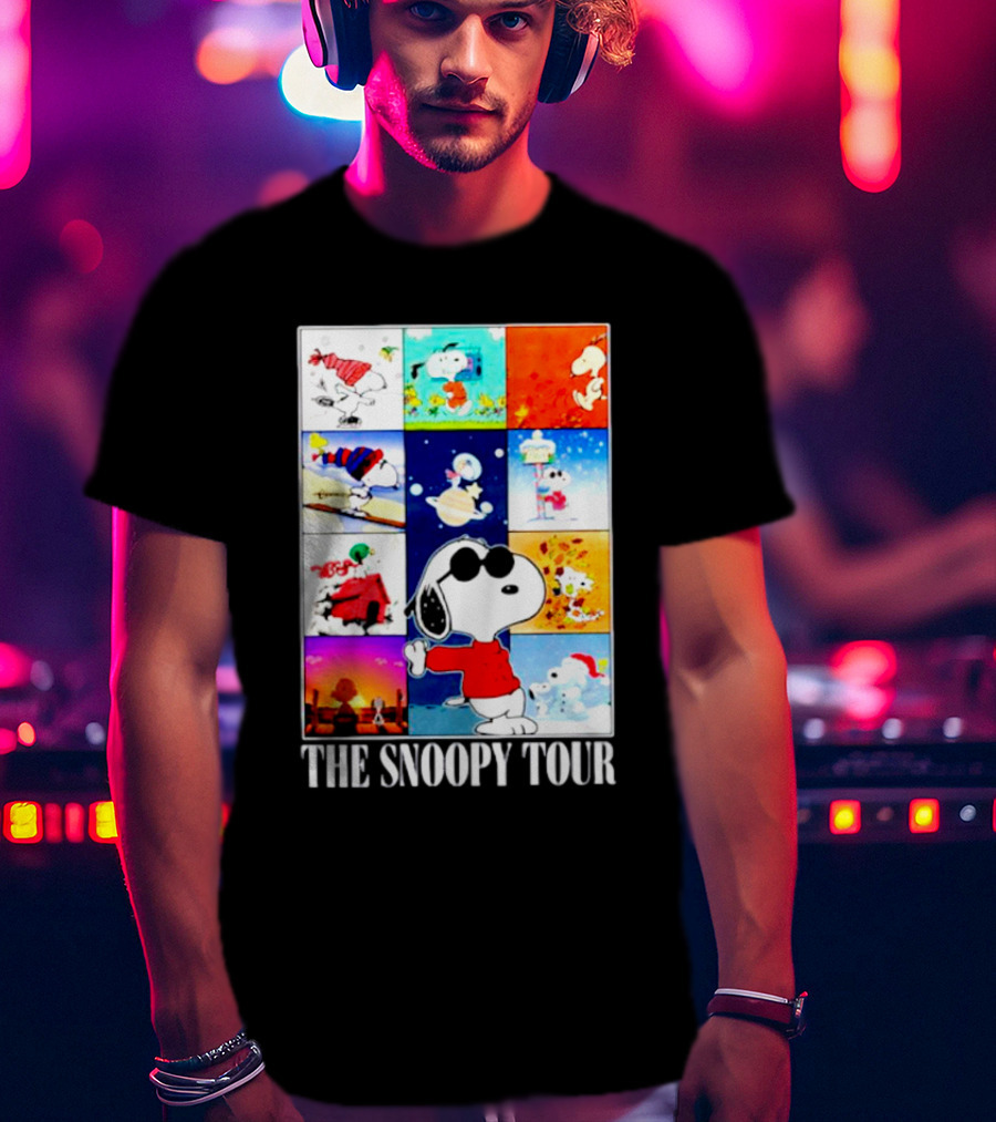 Peanuts Snoopy Autumn Seasons Tour T-Shirt