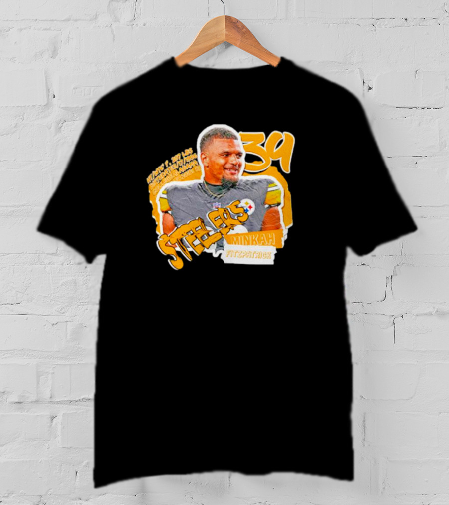 Minkah Fitzpatrick Steelers 39 Football Player Bright T-Shirt
