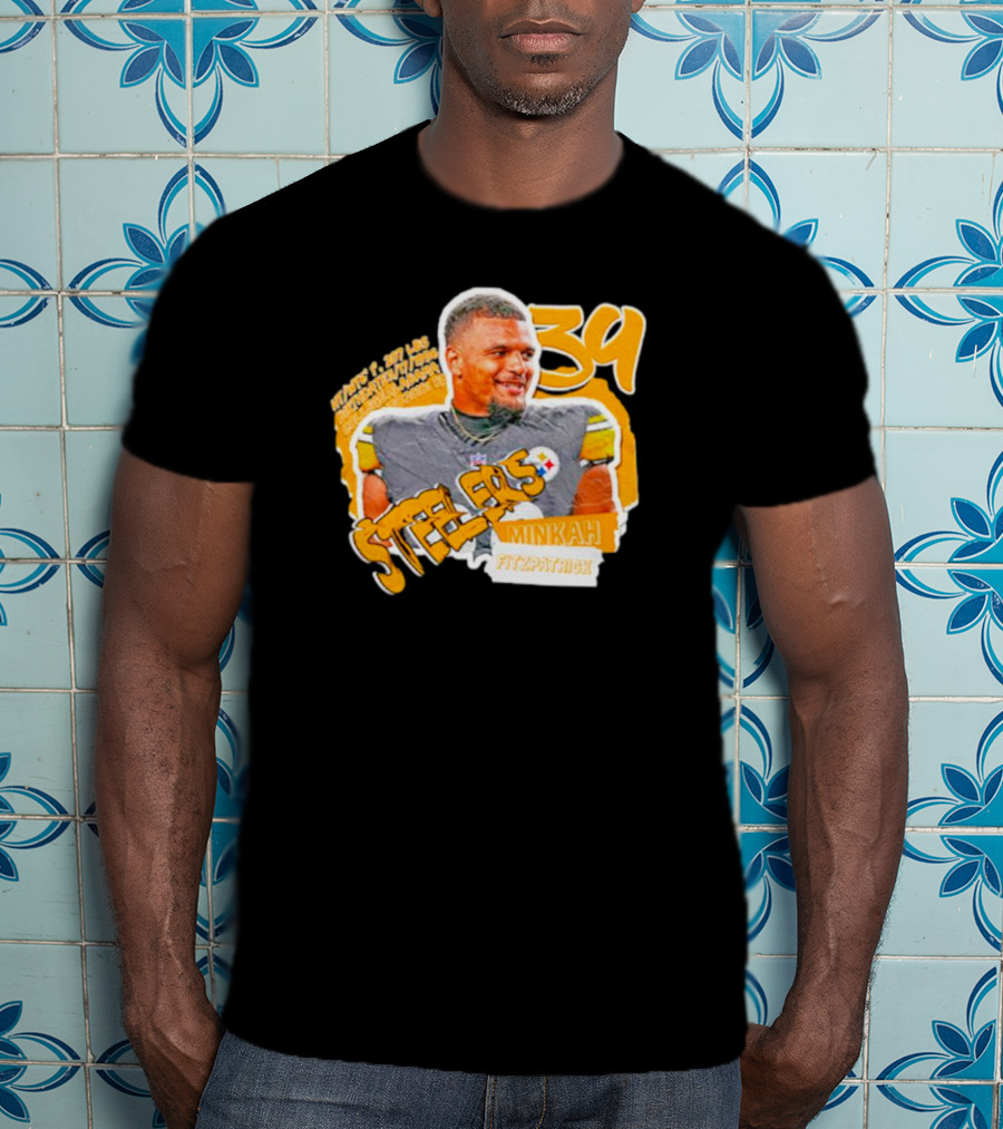 Minkah Fitzpatrick Steelers 39 Football Player Bright T-Shirt