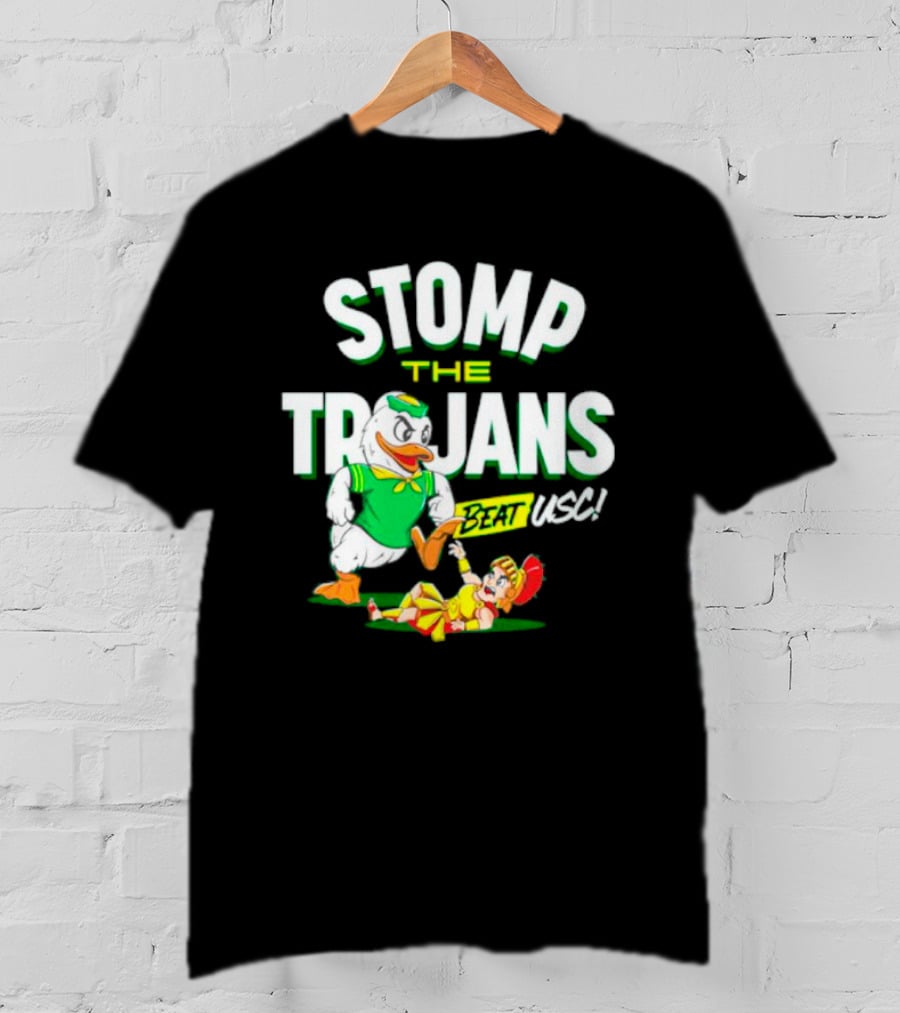 Oregon Ducks Stomp The Trojans Beat USC Victory T-Shirt