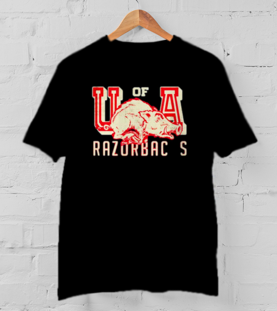 Arkansas Razorbacks UA Razorbacks USA T-Shirt