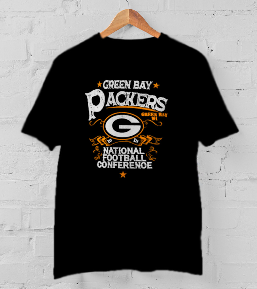 Green Bay Packers National Football Conference 1919 Green Bay WI T-Shirt
