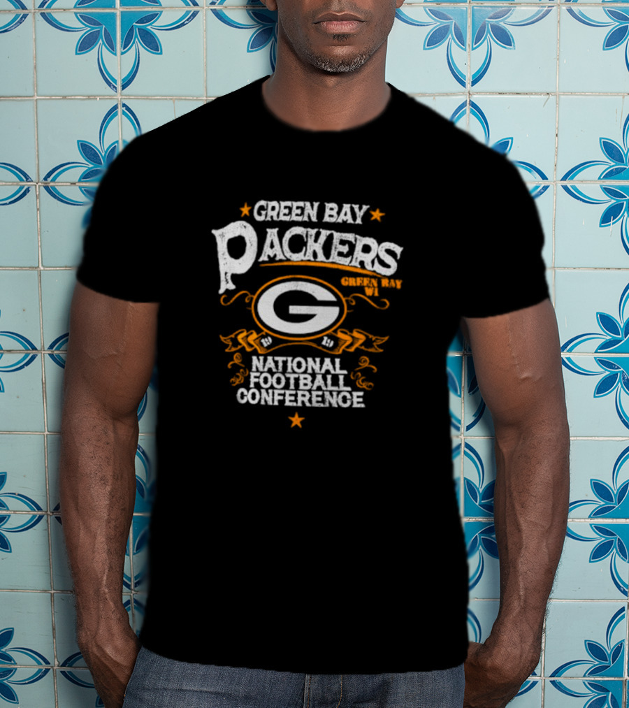 Green Bay Packers National Football Conference 1919 Green Bay WI T-Shirt