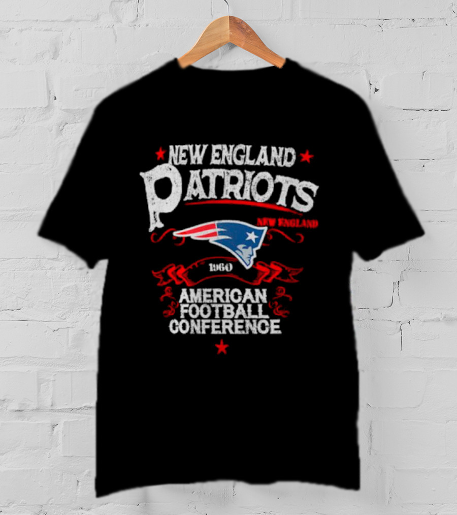 New England Patriots 1960 American Football Conference T-Shirt