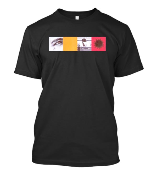 Photo Mosaic Eye Sunflower T-Shirt