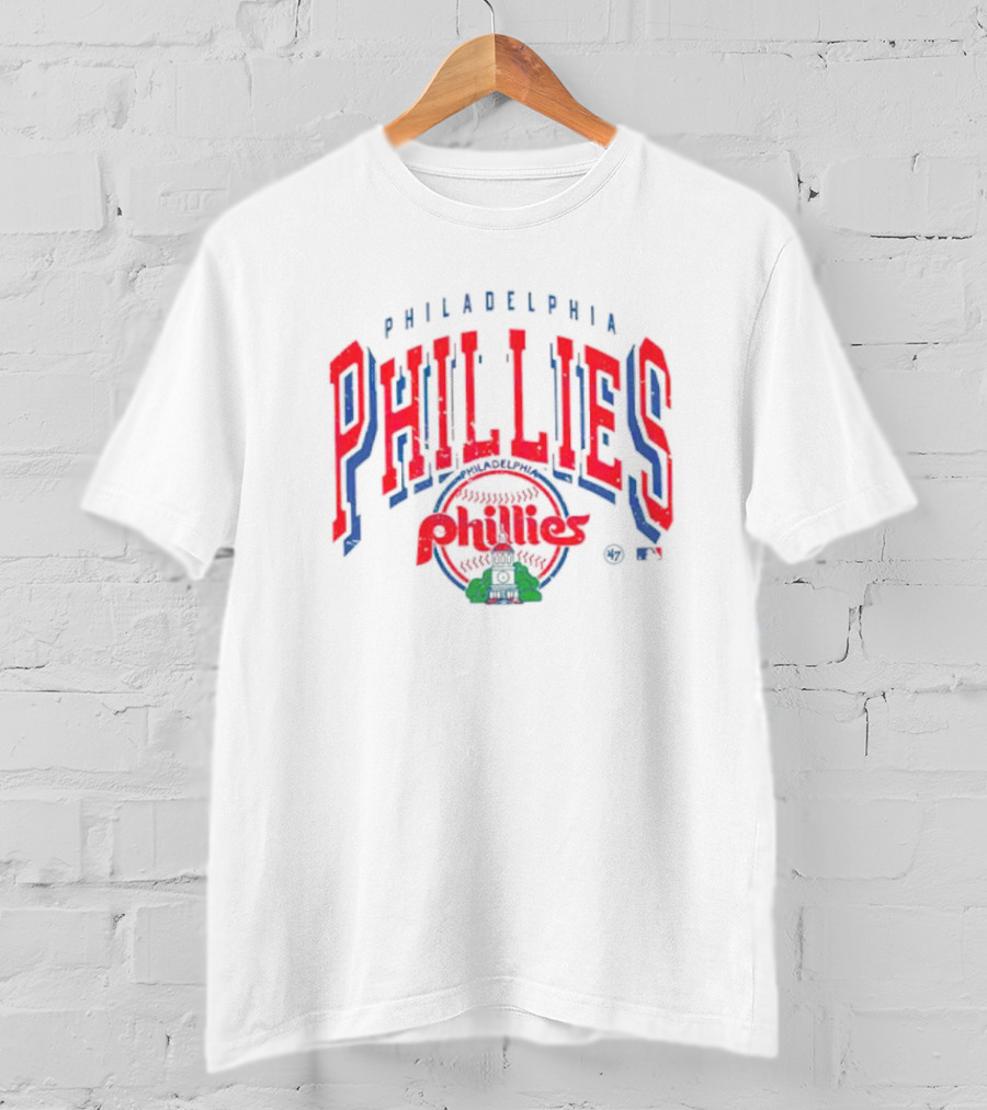 Philadelphia Phillies Vintage Baseball Team T-Shirt