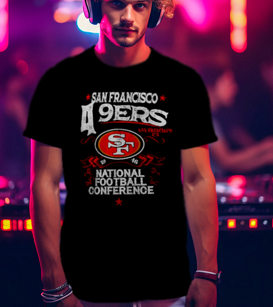 San Francisco 49ers SF 1946 National Football Conference T-Shirt