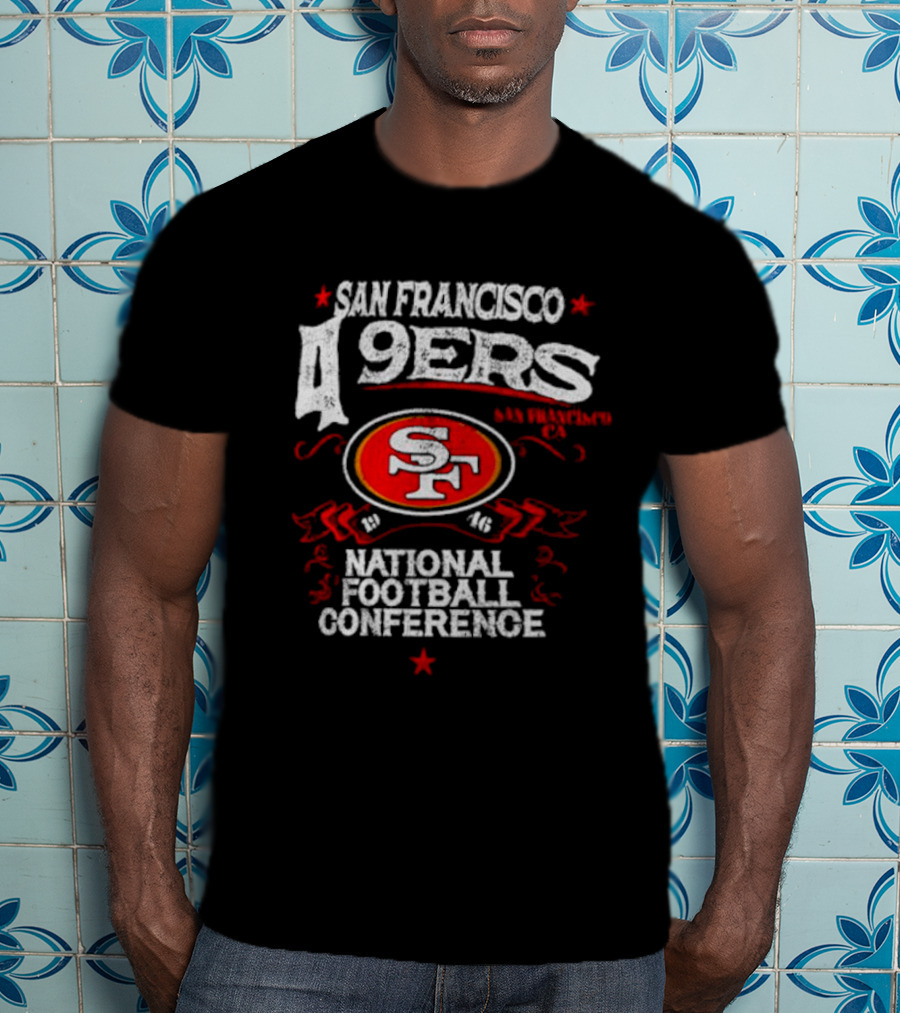 San Francisco 49ers SF 1946 National Football Conference T-Shirt