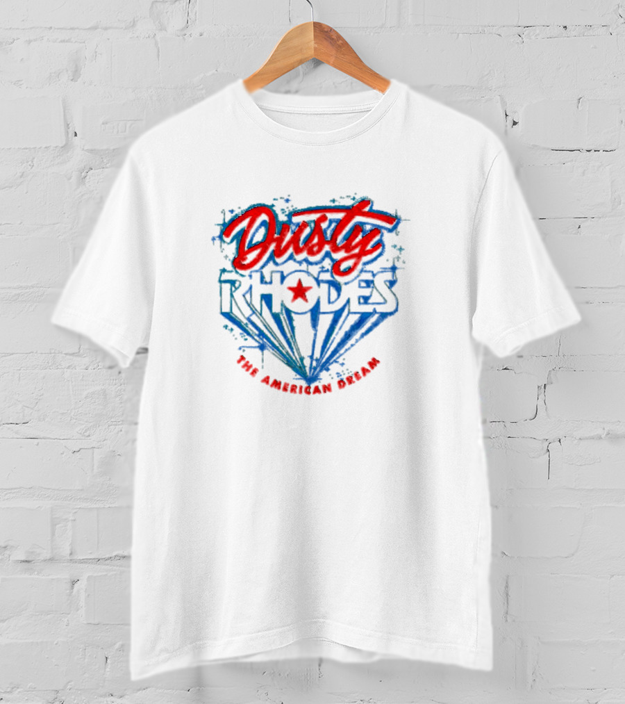 Dusty Rhodes The American Dream Star Emblem T-Shirt