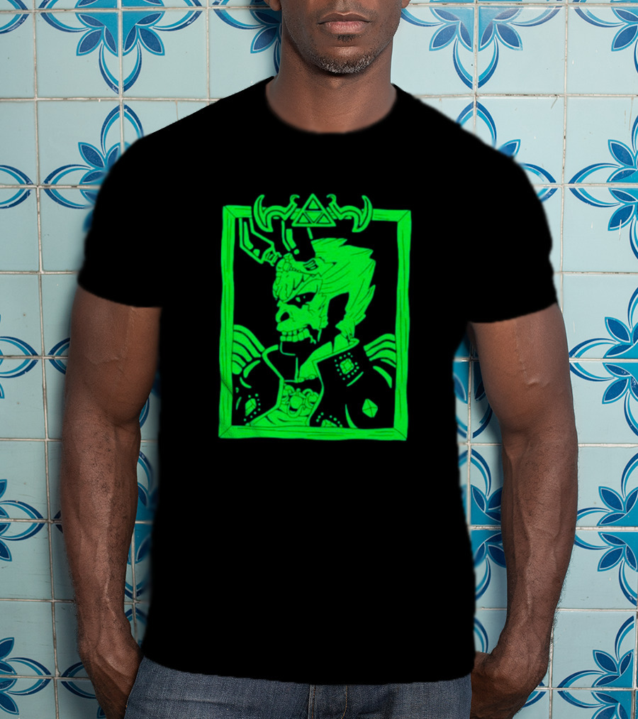 Glow In The Dark Ganondorf Triforce Frame T-Shirt