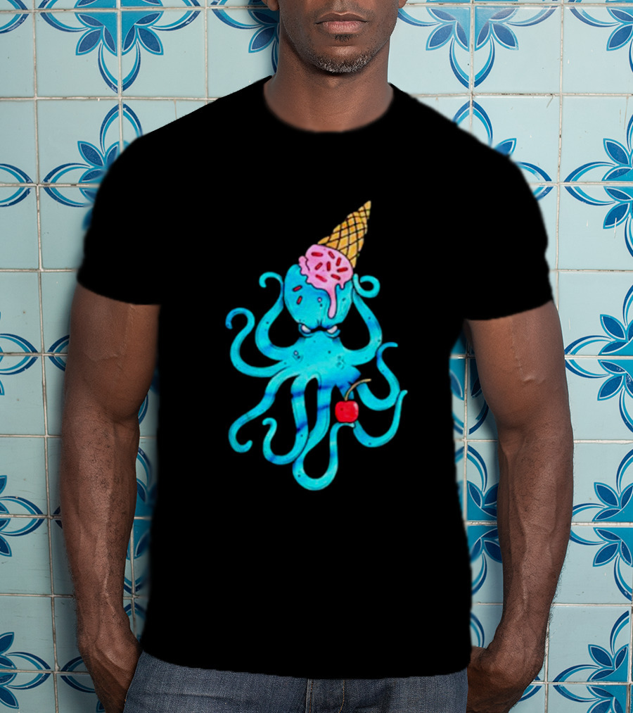 Mark Hoppus HMNIM Ice Cream Cone Octopus T-Shirt